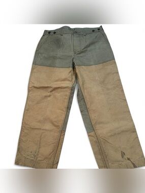 C.C. Filson Co. Men’s Vtg Oil Waxed Double Tin Cloth Hunting 467 Pant Size 36x30
